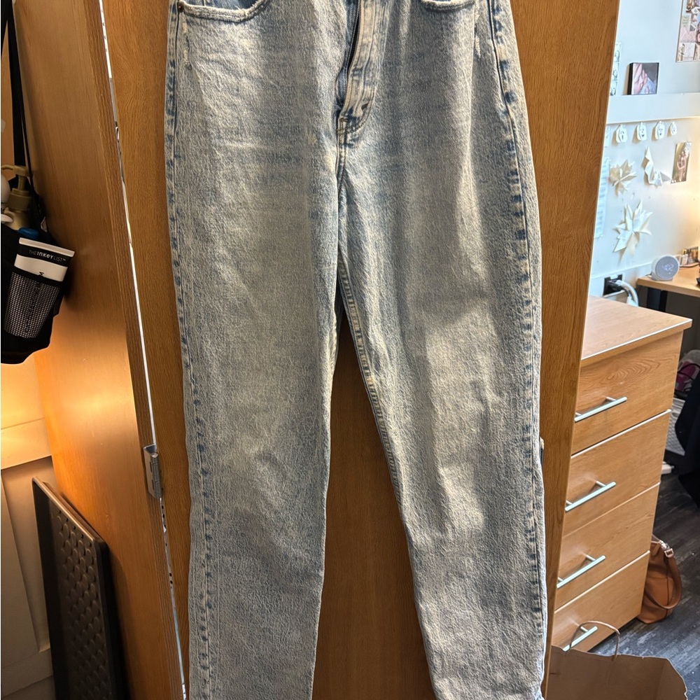 Abercrombie curve love 90s straight ultra high rise jeans
